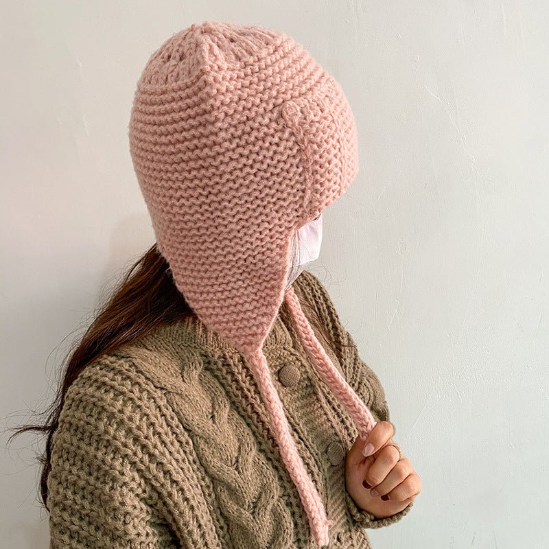 Qute Tassels Knitted Hat