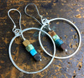 Vintage Handmade Silver Earring