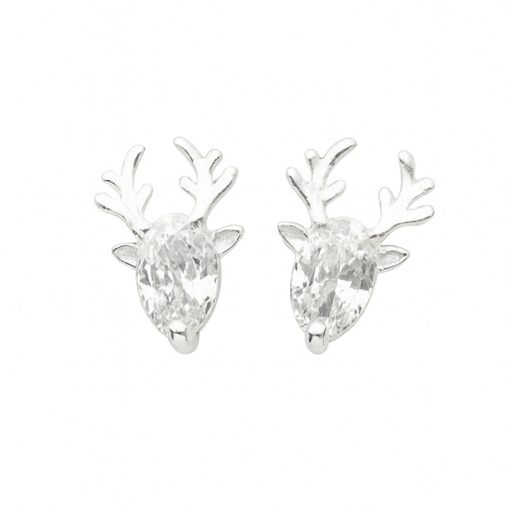 Christmas Silver Earrings
