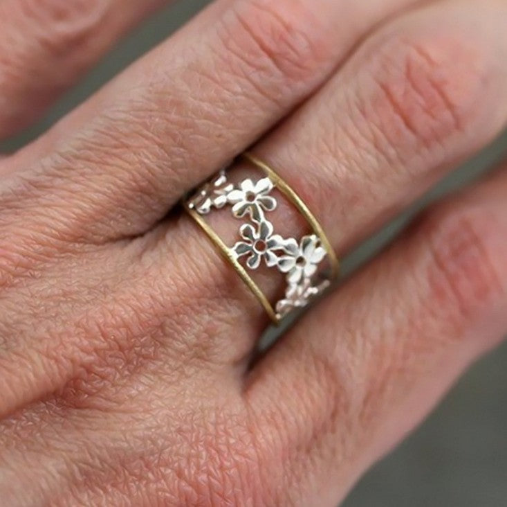 Vintage Handmade Gold Ring