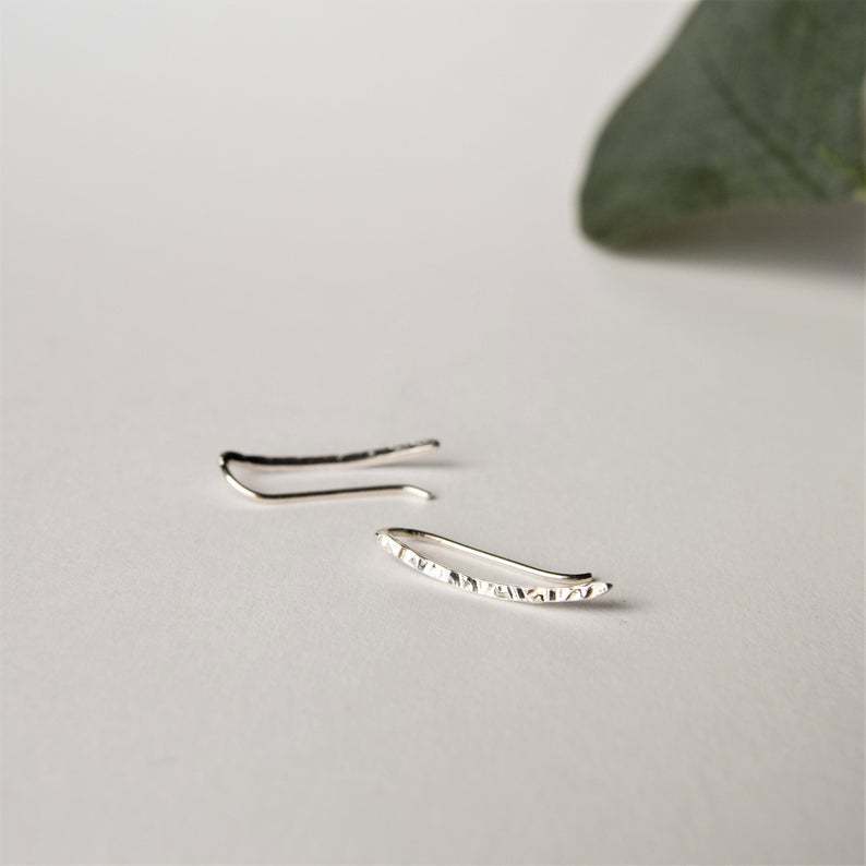 Beautiful Silver Earring with Unique Style