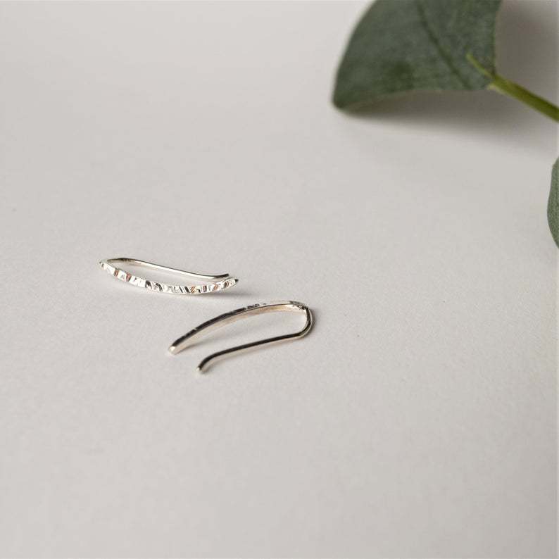 Beautiful Silver Earring with Unique Style