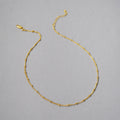 Vintage Handmade Gold Chain