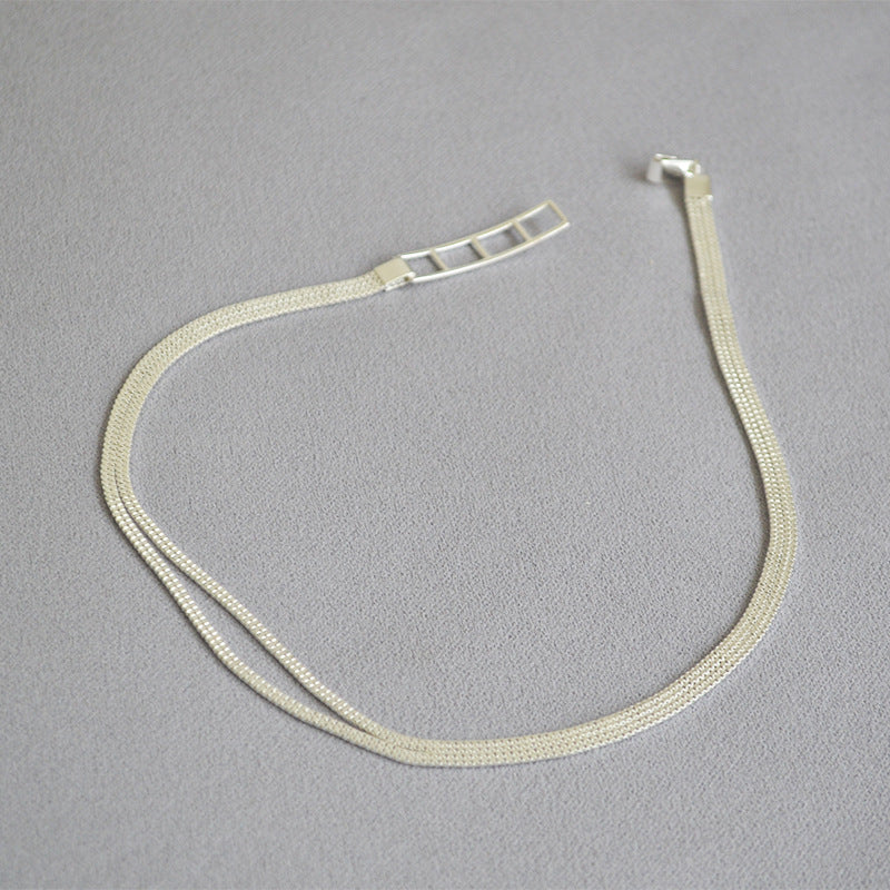 Delicate Artisan Silver Necklace