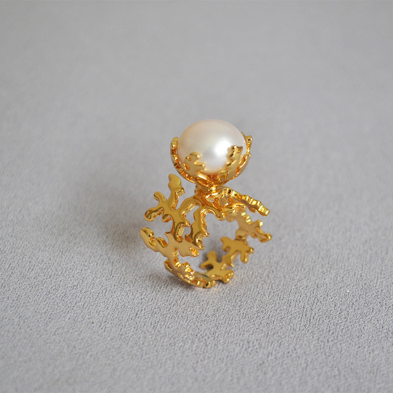 Stunning Pearl Ring for Daily Wear