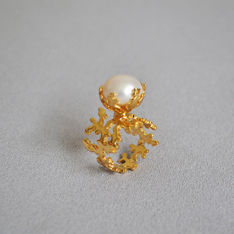 Stunning Pearl Ring for Daily Wear