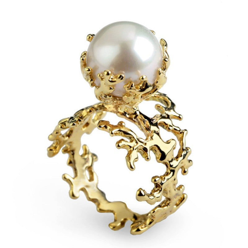 Stunning Pearl Ring for Daily Wear