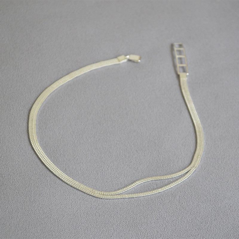 Delicate Artisan Silver Necklace
