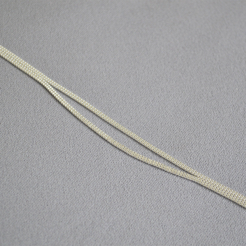 Delicate Artisan Silver Necklace