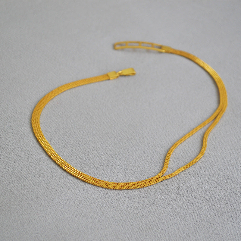 Delicate Artisan Silver Necklace