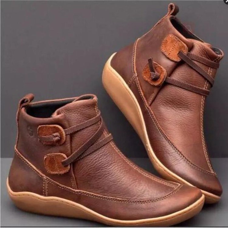 Classic Orthopedic Boots with Timeless Style