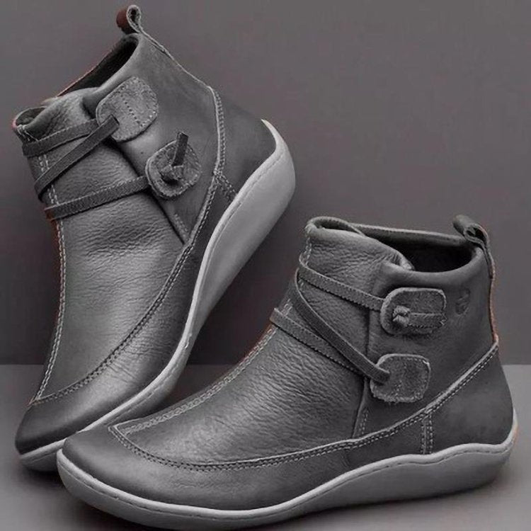 Classic Orthopedic Boots with Timeless Style