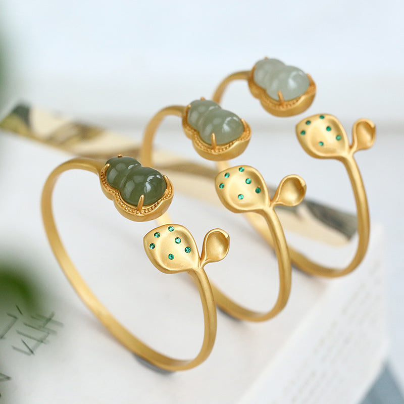 Delicate Artisan Gold Bracelet