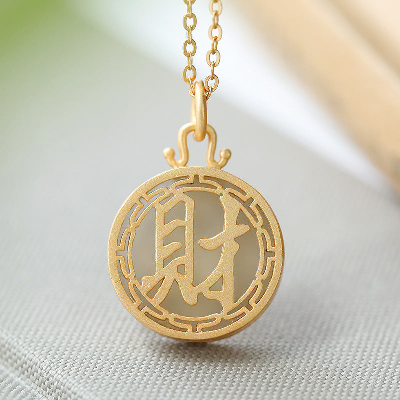 Beautiful Gold Pendant with Unique Style