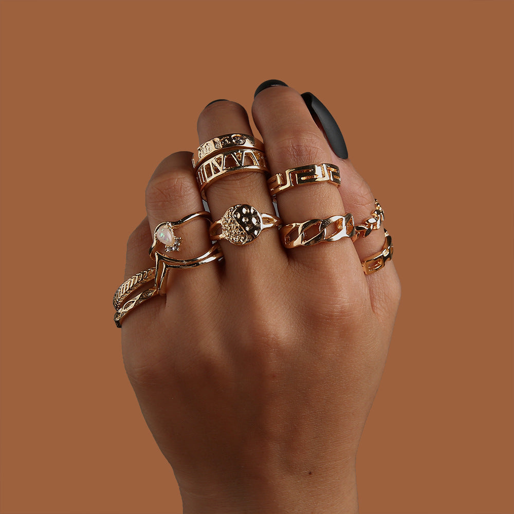 Delicate Artisan Gold Set