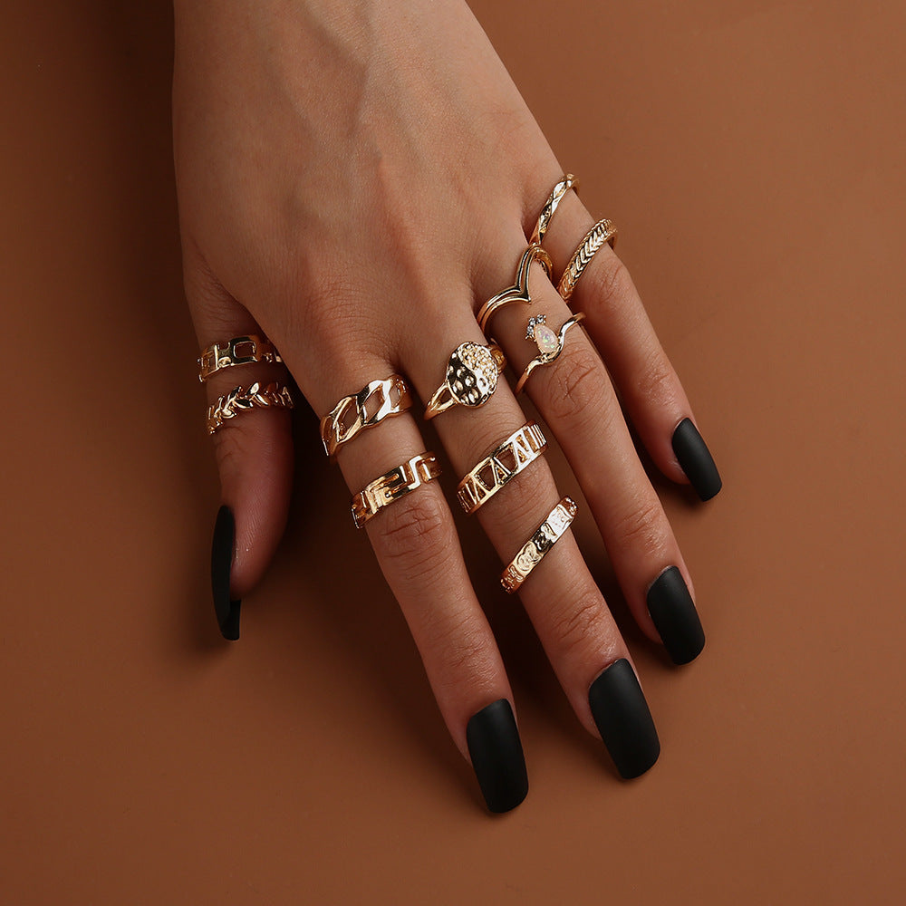 Delicate Artisan Gold Set