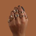 Delicate Artisan Gold Set