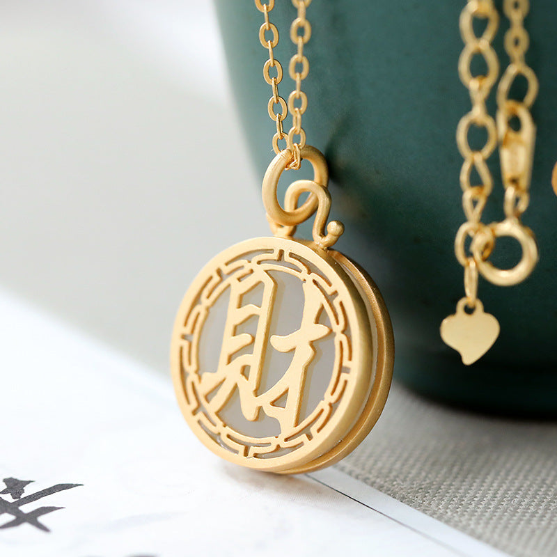 Beautiful Gold Pendant with Unique Style