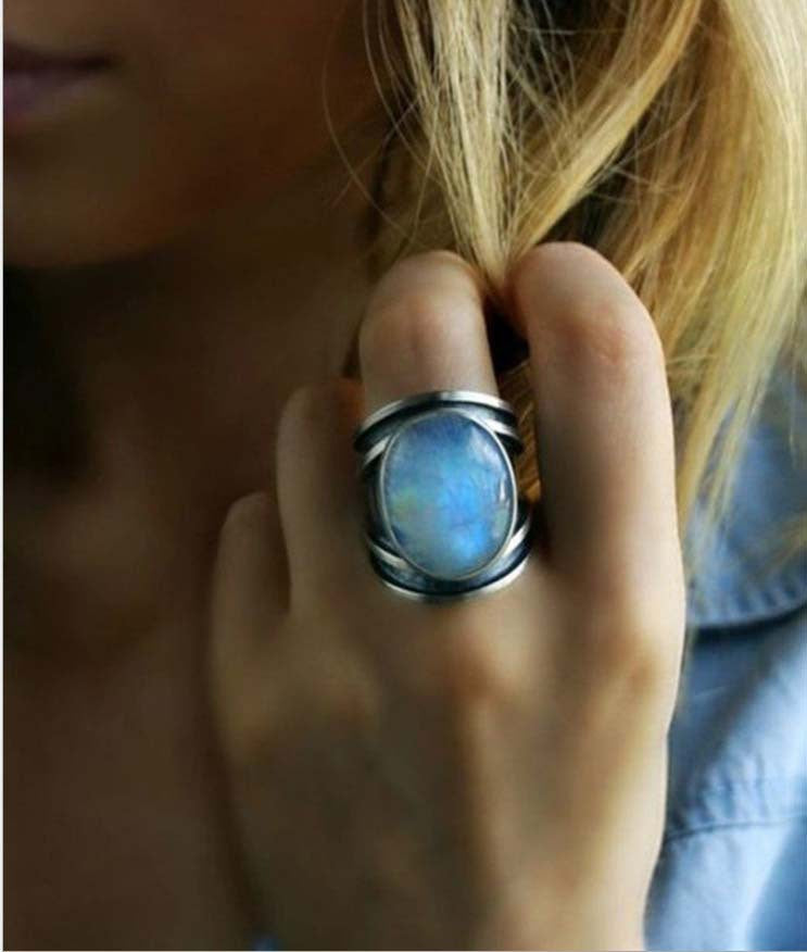Beautiful Silver Ring with Unique Style