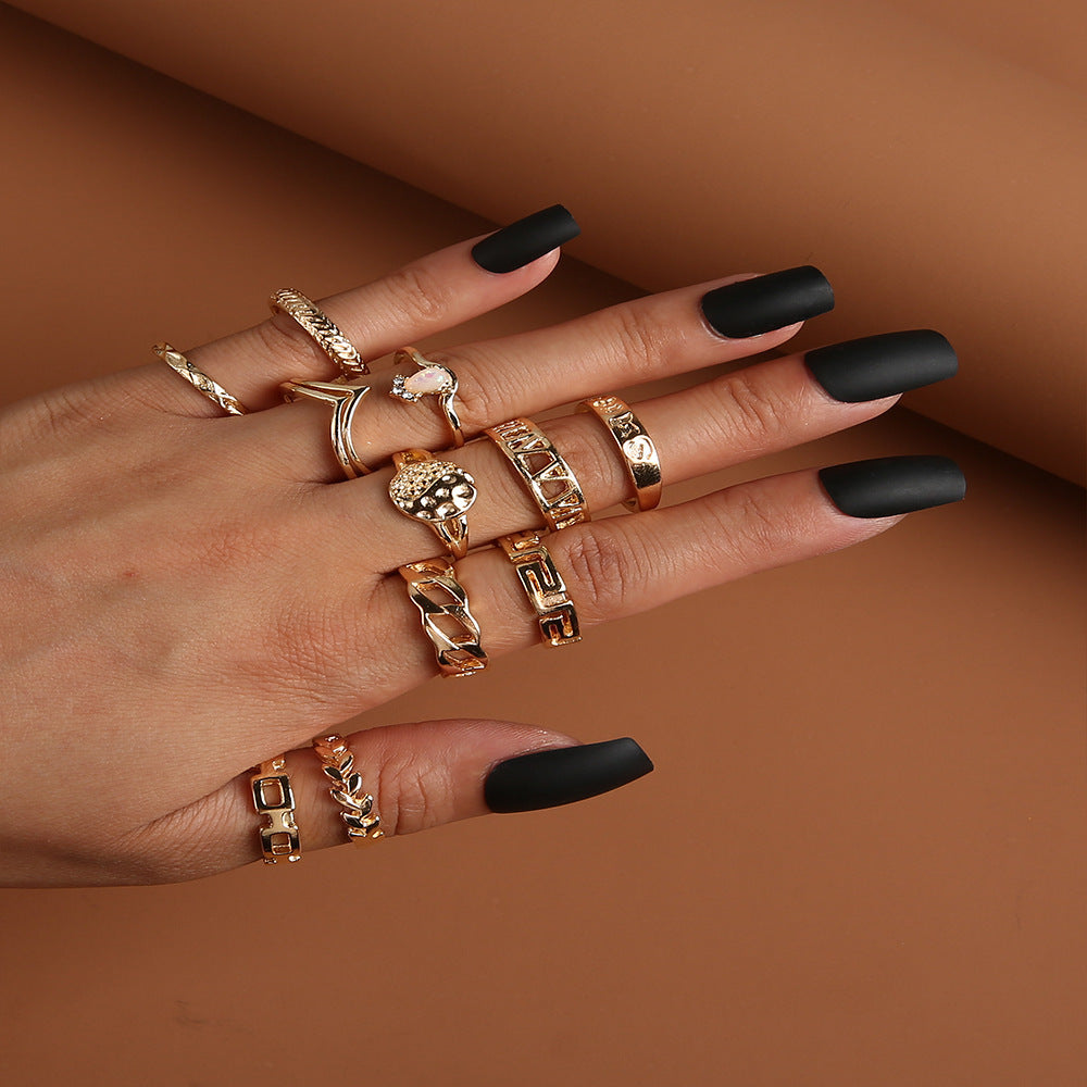 Delicate Artisan Gold Set