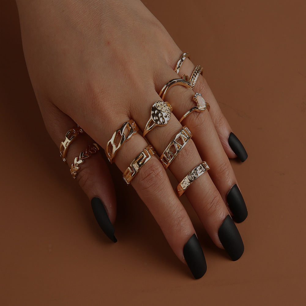 Delicate Artisan Gold Set