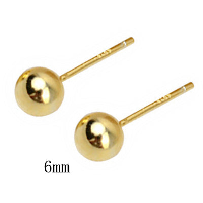 Vintage Handmade Gold Earring