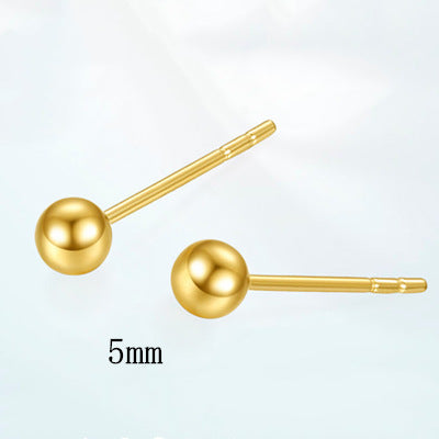 Vintage Handmade Gold Earring