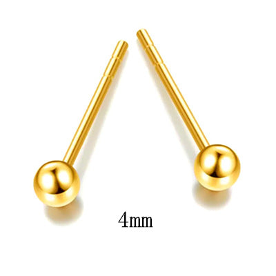 Vintage Handmade Gold Earring