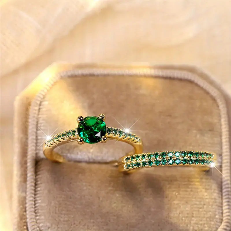 Vintage Handmade Gold Set