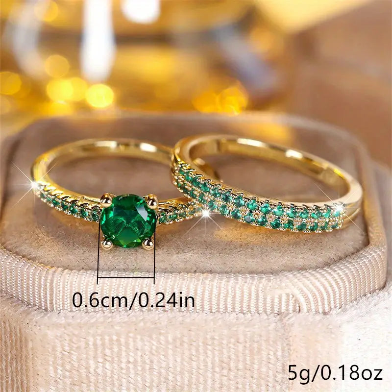 Vintage Handmade Gold Set
