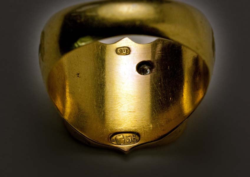 Vintage Handmade Gold Ring