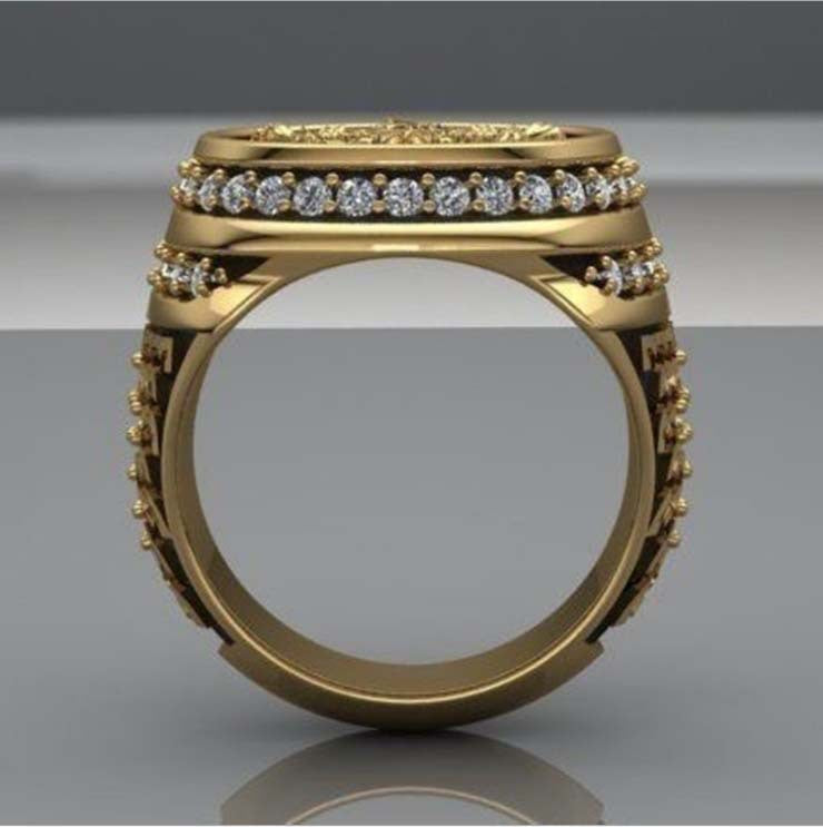 Vintage Handmade Gold Ring
