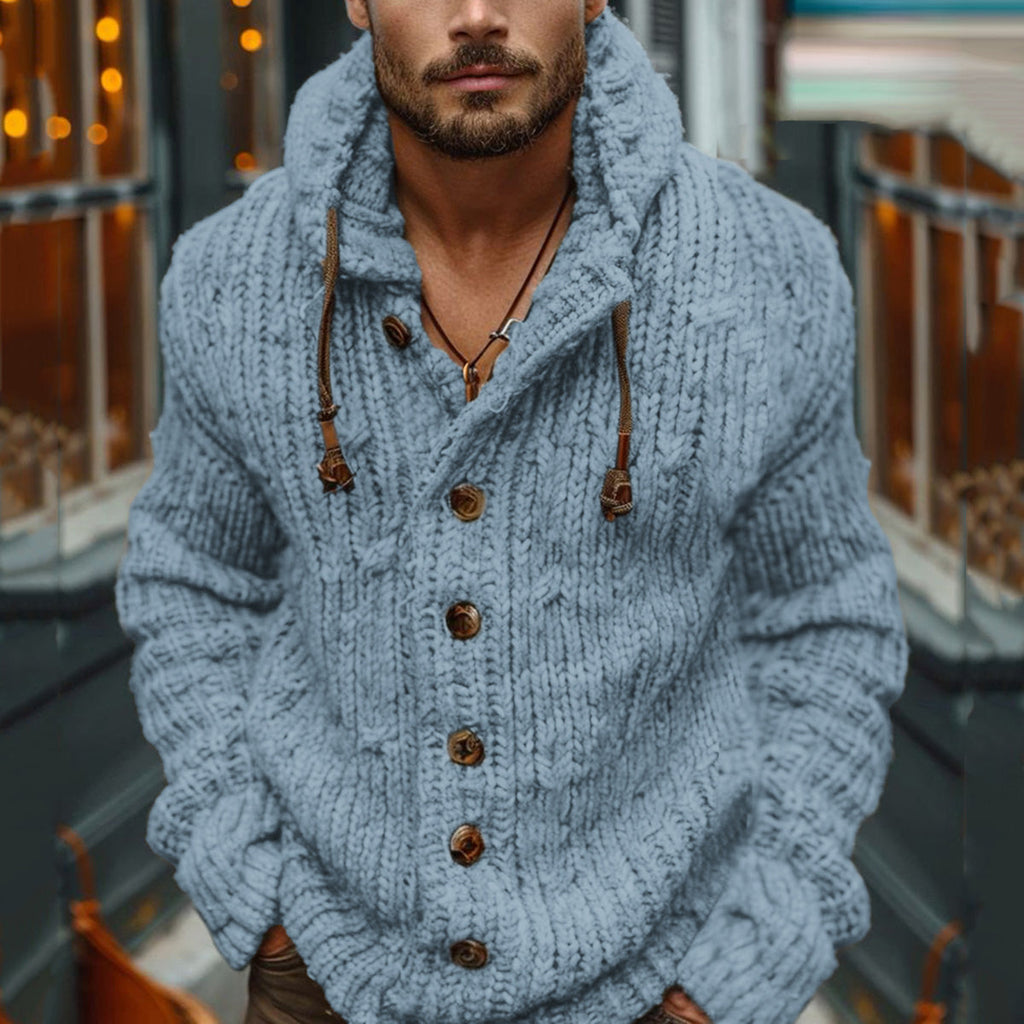 Men's Fairman Island Vintage Hooded Cardigan elevenforest