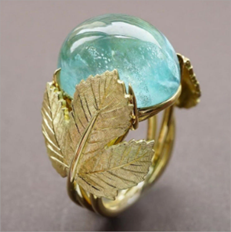 Delicate Artisan Gold Ring