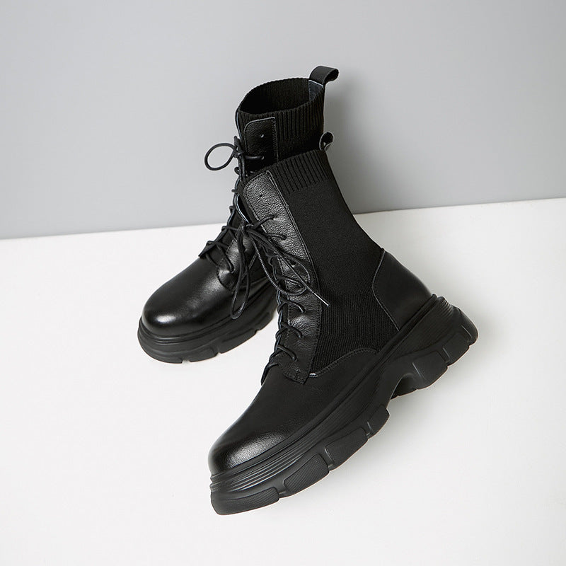 Chic Orthopedic Boots with Unique Design