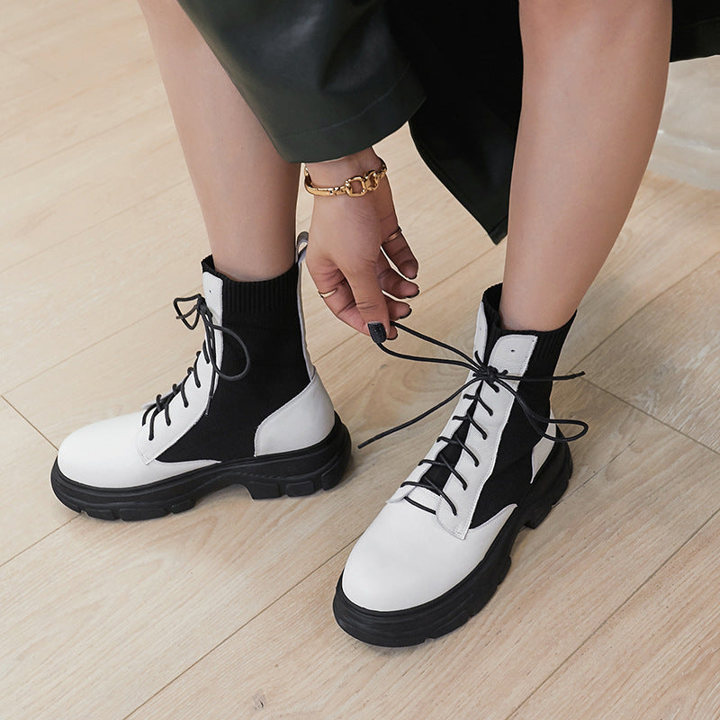 Chic Orthopedic Boots with Unique Design