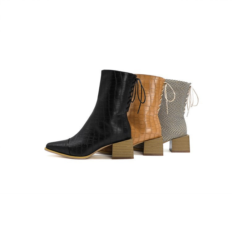 Chic Orthopedic Boots with Unique Design