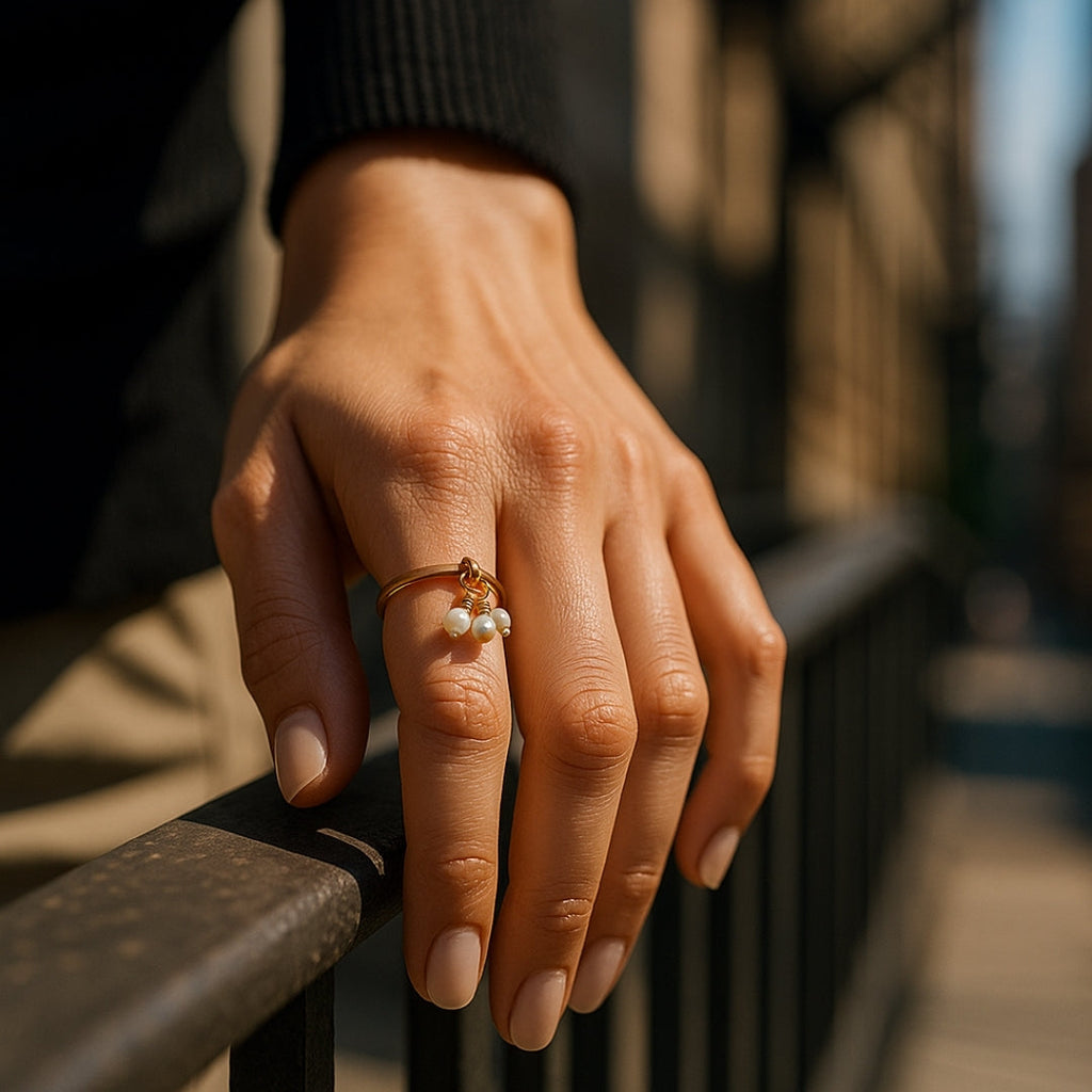 Beautiful Gold Ring with Unique Style