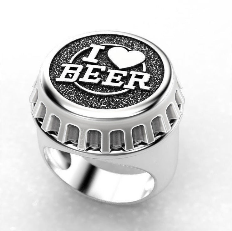 Beautiful Silver Ring with Unique Style