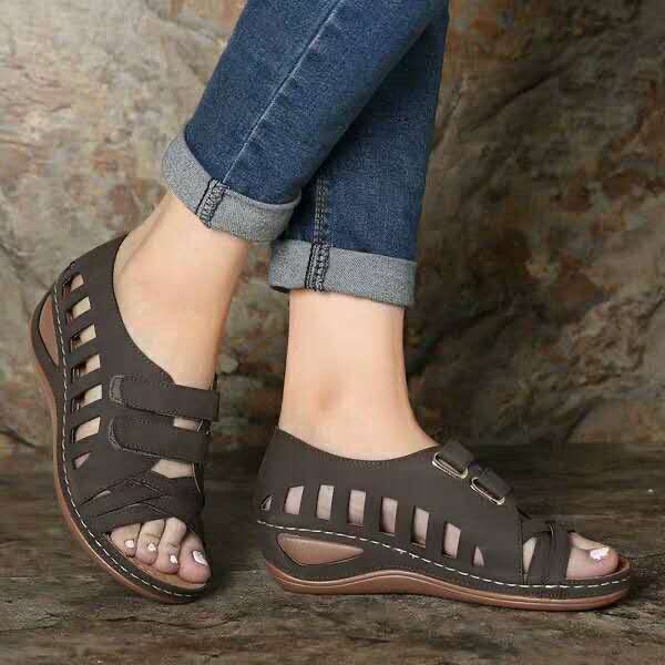 Vintage Inspired Orthopedic Sandals