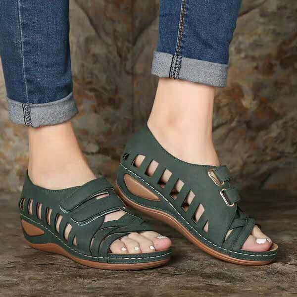 Vintage Inspired Orthopedic Sandals