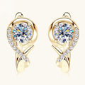 Infinity Sparkle Studs Earrings