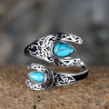Turquoise Western Spoon Ring