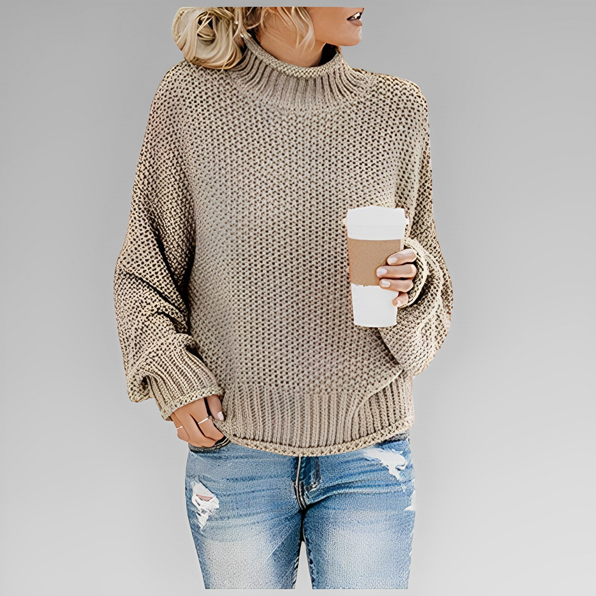 JO | Fashionable and effortless winter sweater