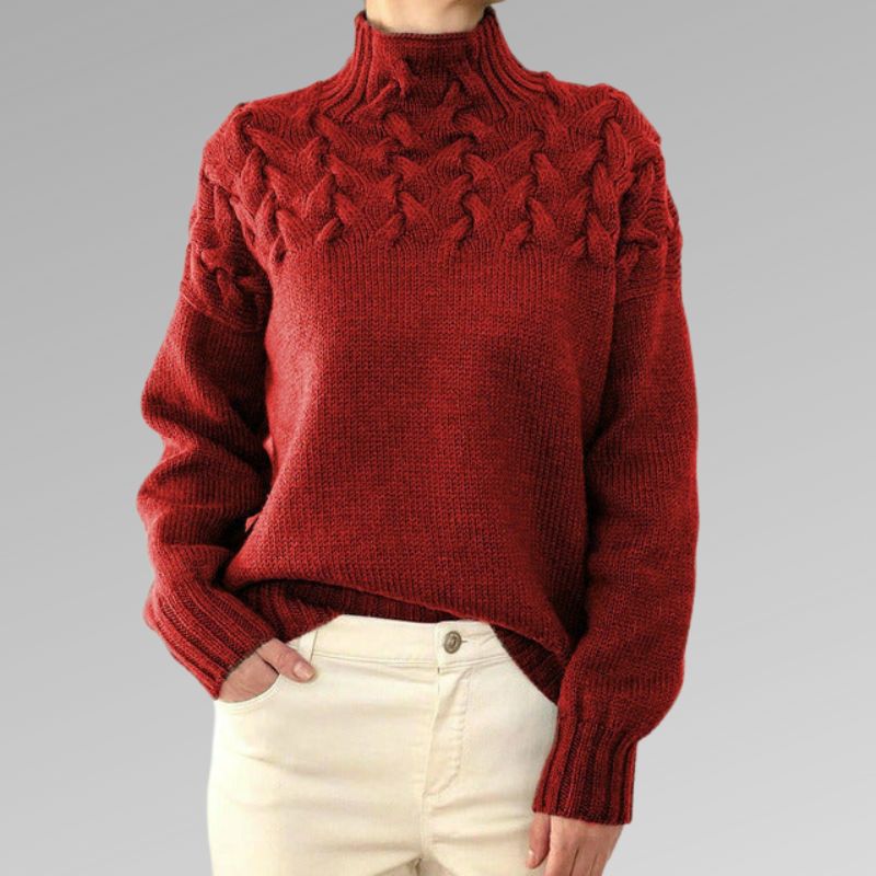 JO | Elegant and warm turtleneck sweater