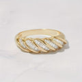 Crystal Arc Ring