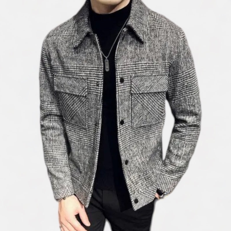 JO | Classic check jacket for all seasons