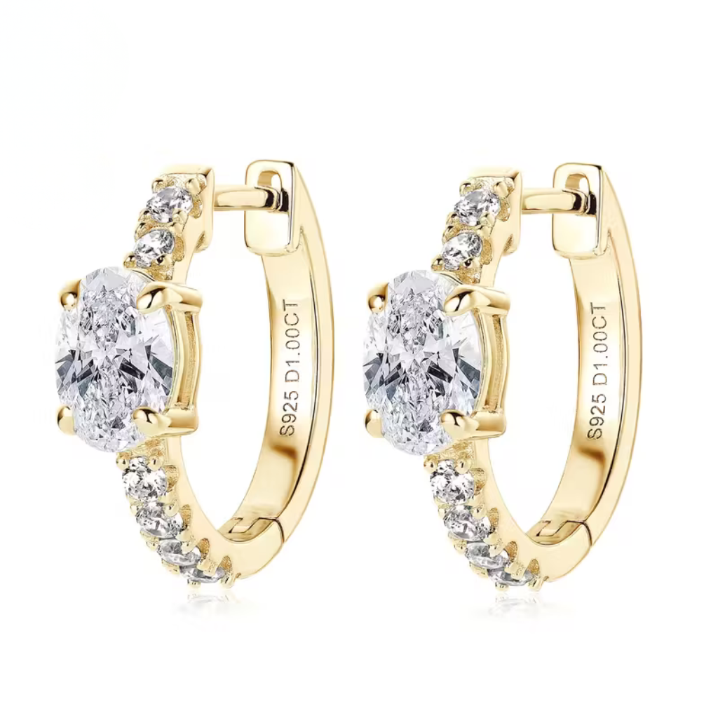 Classic Oval Earrings