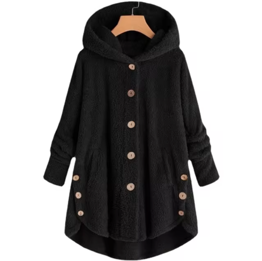 JO | Wool teddy bear plush coat