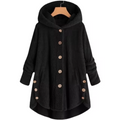 JO | Wool teddy bear plush coat